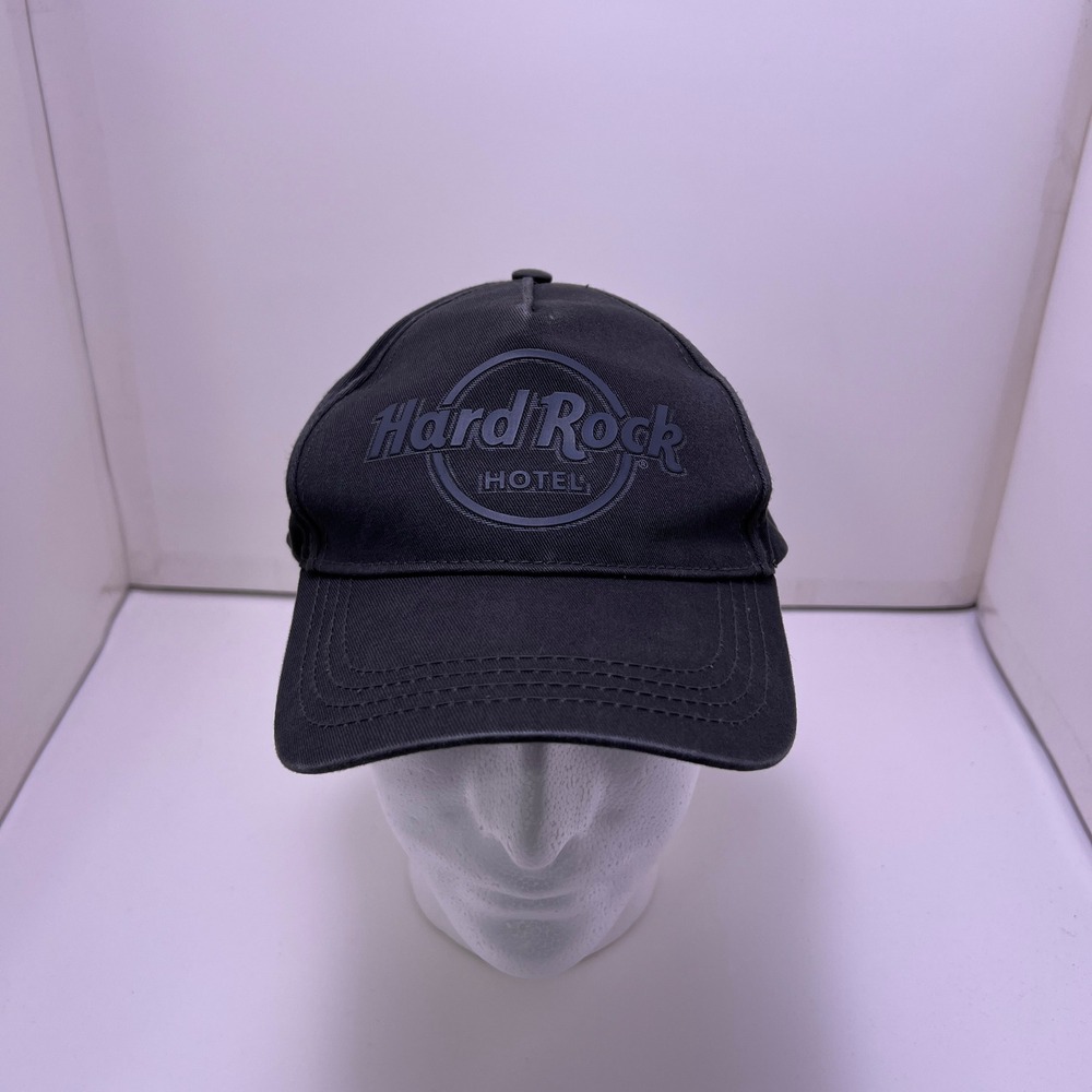 Hard‎ Rock Hotel Cancun Black Baseball Hat Adjustable Strapback Cap Mens OSFM